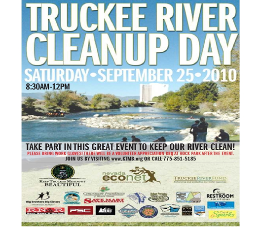 Truckee River Cleanup Flyer